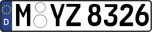 M-YZ8326