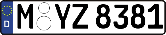 M-YZ8381