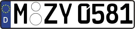 M-ZY0581