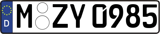 M-ZY0985