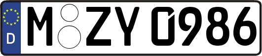 M-ZY0986