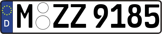 M-ZZ9185