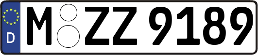 M-ZZ9189