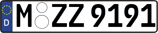 M-ZZ9191