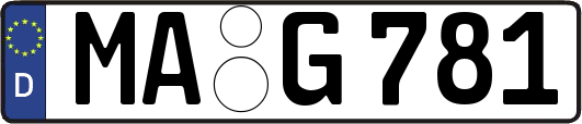 MA-G781