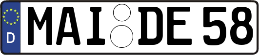 MAI-DE58