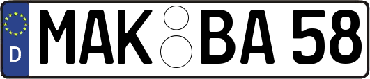 MAK-BA58