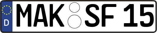 MAK-SF15