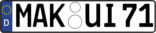 MAK-UI71