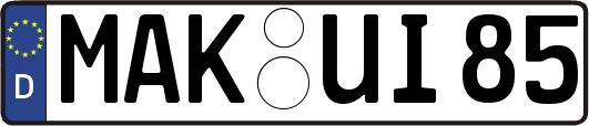 MAK-UI85