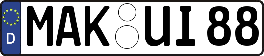 MAK-UI88