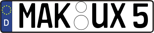 MAK-UX5