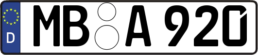 MB-A920