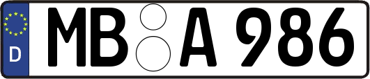 MB-A986