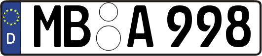 MB-A998
