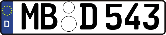 MB-D543