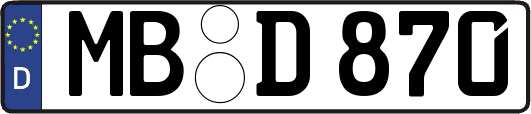 MB-D870