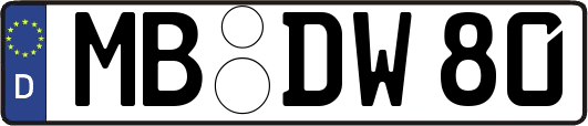 MB-DW80