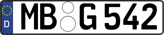 MB-G542