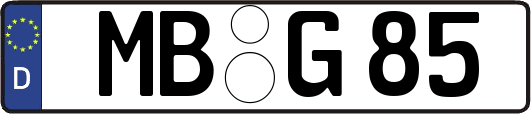 MB-G85