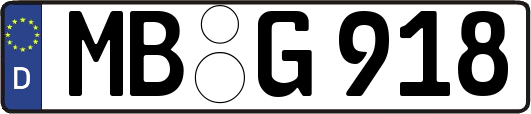 MB-G918