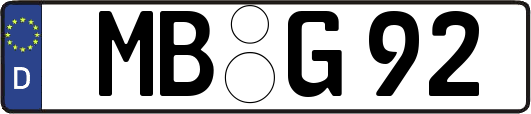 MB-G92