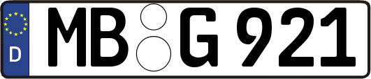 MB-G921