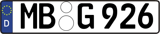 MB-G926