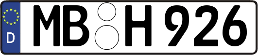 MB-H926