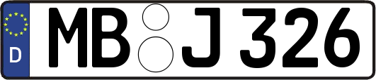 MB-J326