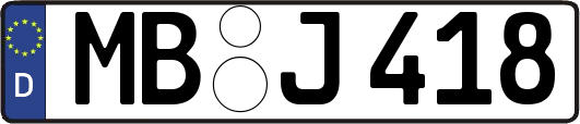 MB-J418