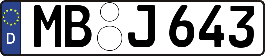 MB-J643
