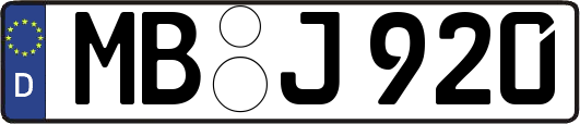 MB-J920
