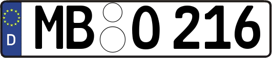 MB-O216