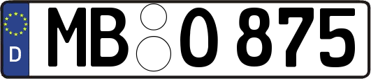 MB-O875