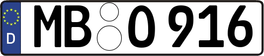MB-O916