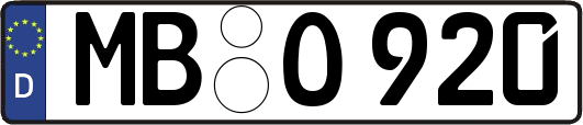 MB-O920