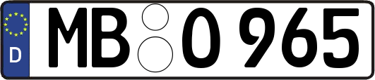 MB-O965