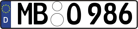 MB-O986