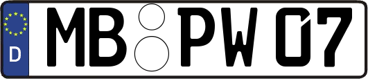 MB-PW07