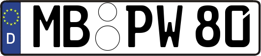 MB-PW80