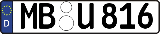 MB-U816