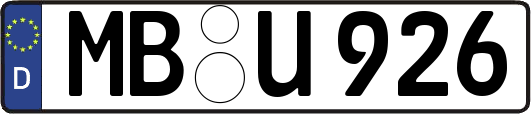 MB-U926