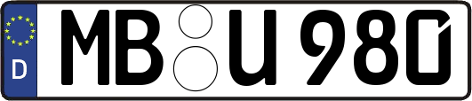 MB-U980