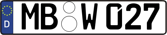 MB-W027