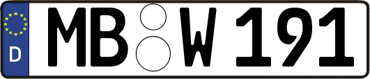 MB-W191