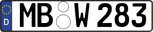 MB-W283