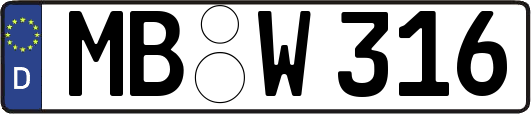 MB-W316