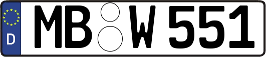 MB-W551