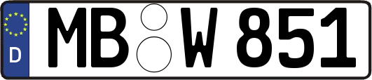 MB-W851